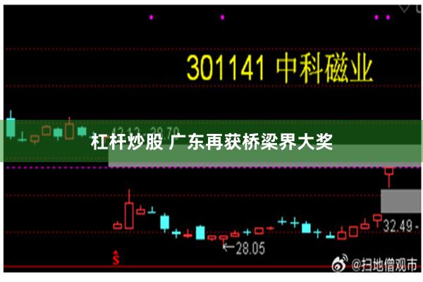 杠杆炒股 广东再获桥梁界大奖