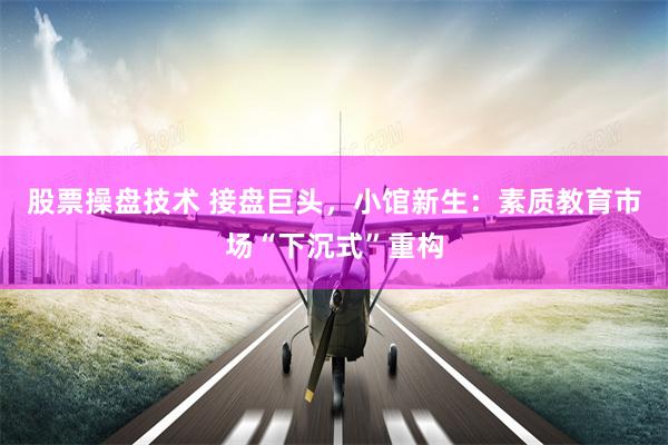 股票操盘技术 接盘巨头，小馆新生：素质教育市场“下沉式”重构