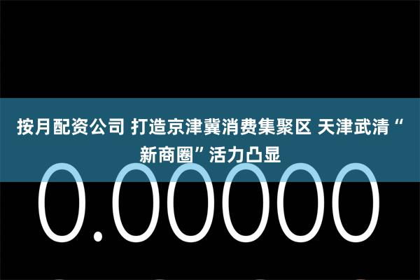 按月配资公司 打造京津冀消费集聚区 天津武清“新商圈”活力凸显