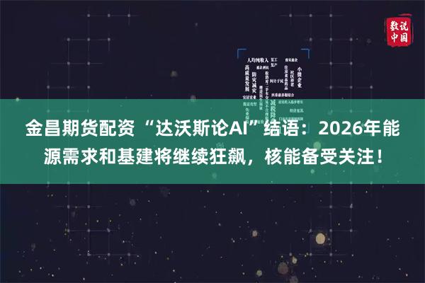 金昌期货配资 “达沃斯论AI”结语：2026年能源需求和基建将继续狂飙，核能备受关注！