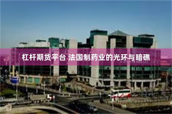 杠杆期货平台 法国制药业的光环与暗礁