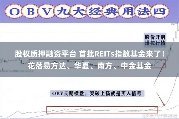 股权质押融资平台 首批REITs指数基金来了！花落易方达、华夏、南方、中金基金