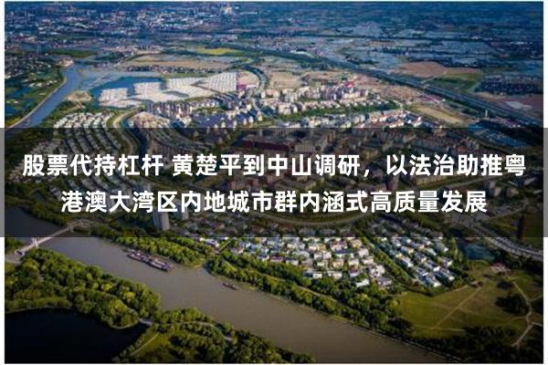 股票代持杠杆 黄楚平到中山调研，以法治助推粤港澳大湾区内地城市群内涵式高质量发展