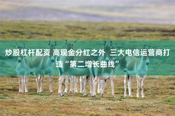 炒股杠杆配资 高现金分红之外  三大电信运营商打造“第二增长曲线”