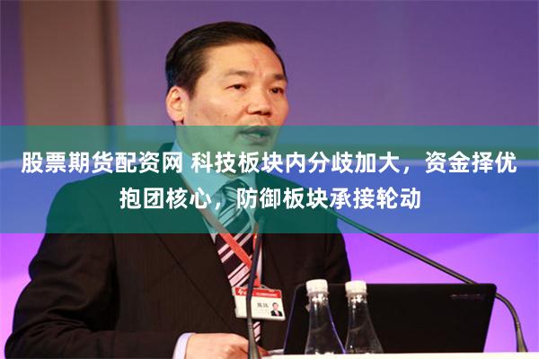 股票期货配资网 科技板块内分歧加大，资金择优抱团核心，防御板块承接轮动