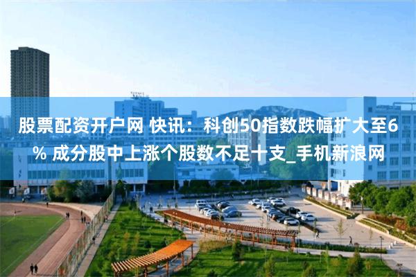 股票配资开户网 快讯：科创50指数跌幅扩大至6% 成分股中上涨个股数不足十支_手机新浪网