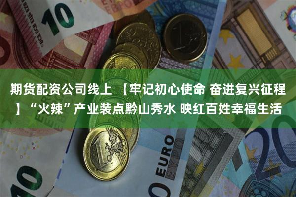 期货配资公司线上 【牢记初心使命 奋进复兴征程】“火辣”产业装点黔山秀水 映红百姓幸福生活