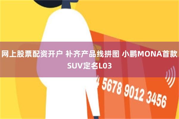 网上股票配资开户 补齐产品线拼图 小鹏MONA首款SUV定名L03
