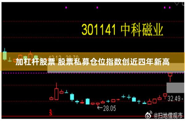 加杠杆股票 股票私募仓位指数创近四年新高