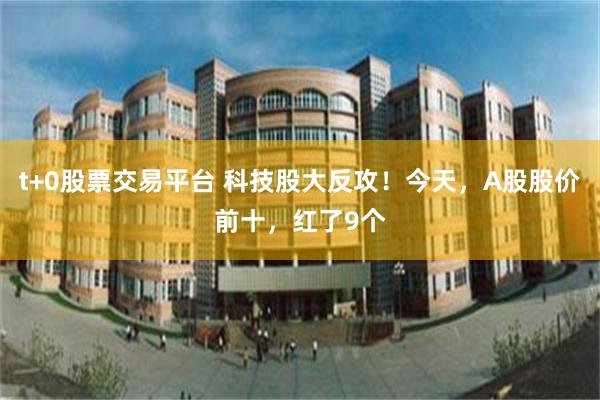 t+0股票交易平台 科技股大反攻！今天，A股股价前十，红了9个