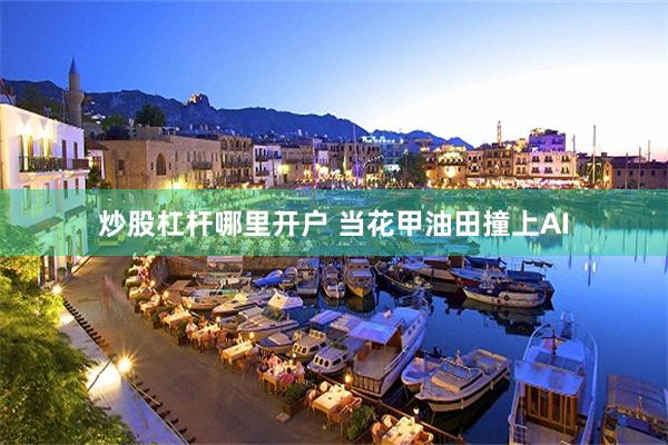 炒股杠杆哪里开户 当花甲油田撞上AI