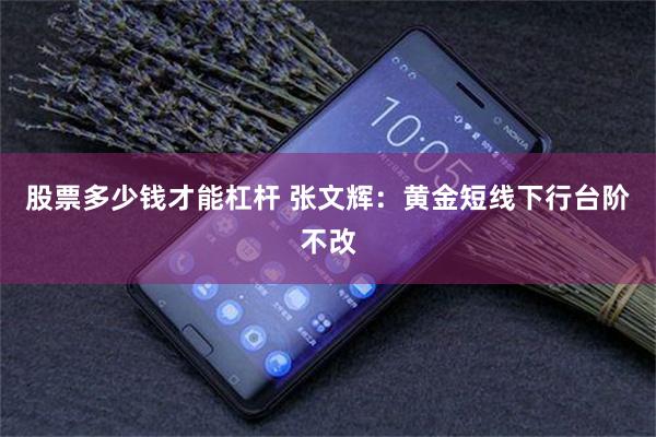 股票多少钱才能杠杆 张文辉：黄金短线下行台阶不改
