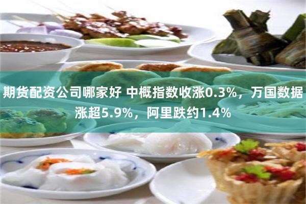 期货配资公司哪家好 中概指数收涨0.3%，万国数据涨超5.9%，阿里跌约1.4%